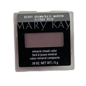 Mary Kay BERRY BROWN Mineral Cheek Color Blush 0.18 oz NEW #012968